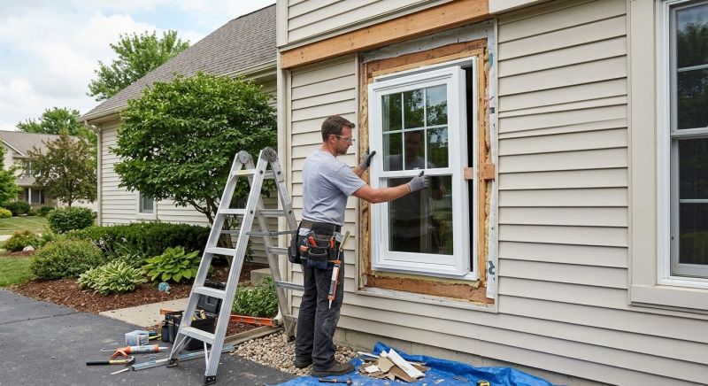 Vinyl Windows Installation
